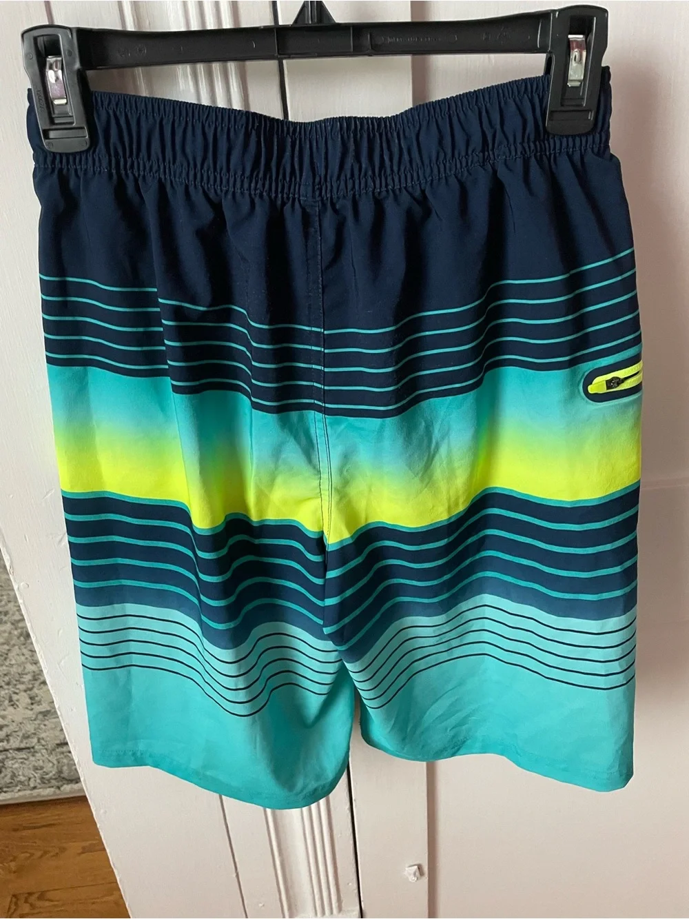 3 pair boys swimming trunks, 1 boys board short